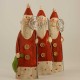 Wood Santa Claus 3Ut