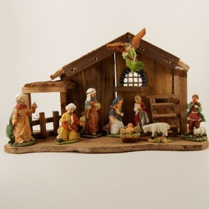 Lighting Christmas Crib