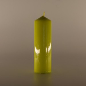 Green Big Candle