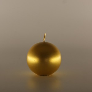 Golden Round Candle