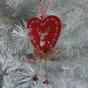 Rustic Christmas Heart