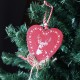 Corazón de Navidad Rústico